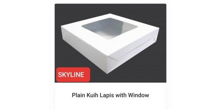 Plain Kuih Lapis with Window 